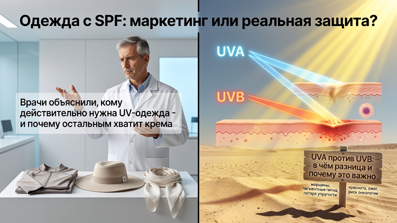 Одежда с SPF: маркетинг или реальная защита?