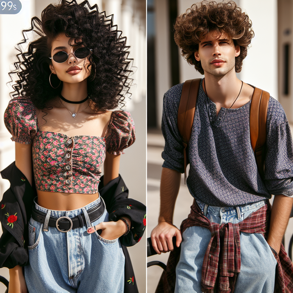 Кудри 90-х: Возвращение в моду и их влияние на современный стиль