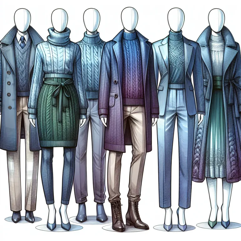 Холодные цвета в одежде: искусство и наука выбора