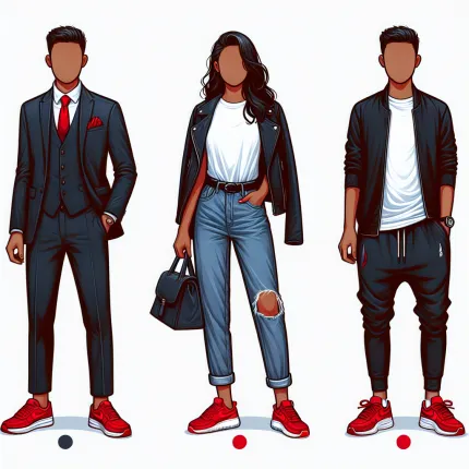 Красные Кеды И Джинсы: Идеи Для Повседневного Образа