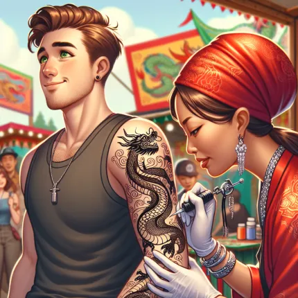 Сделать временную татуировку: Искусство, доступное каждому