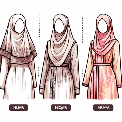 Одежда мусульманок: Названия и их значение